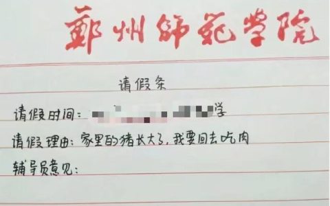 学校请假条怎么写_模板，学生请假条怎么写_模板